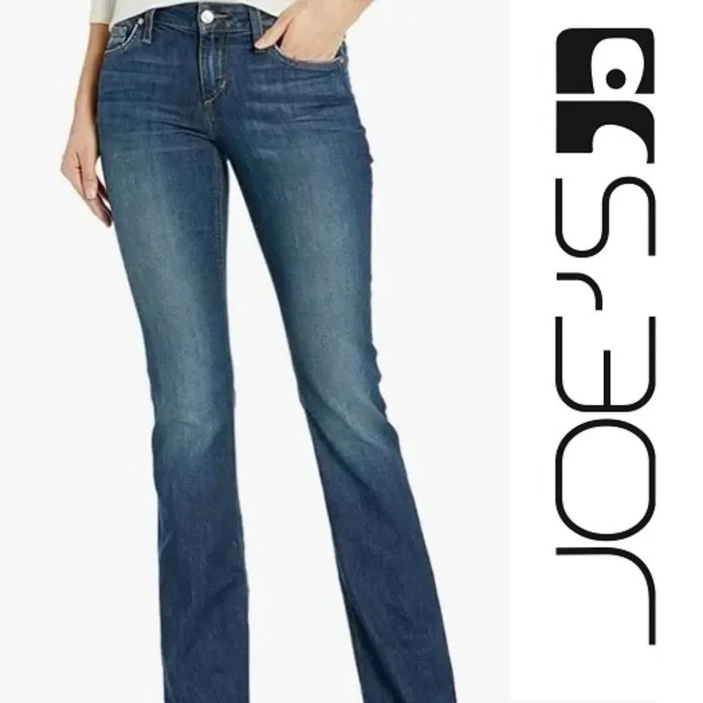 JOES JEANS Honey Bootcut Cropped Womens 29x26 Lillian Dark Wash $179 Designer